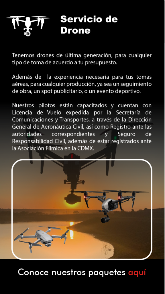 Servicio de Drone