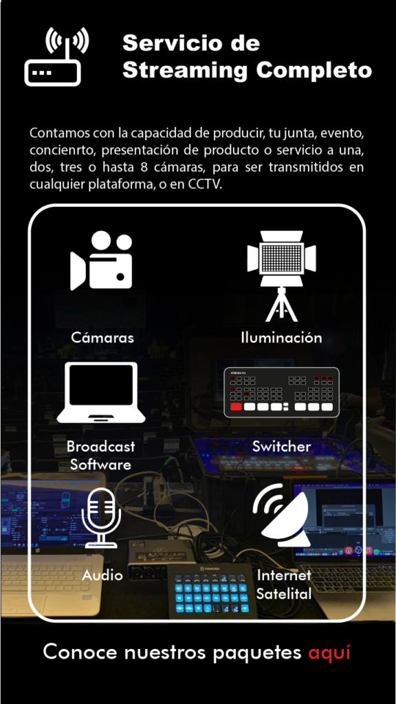 Servicio de Streaming Completo