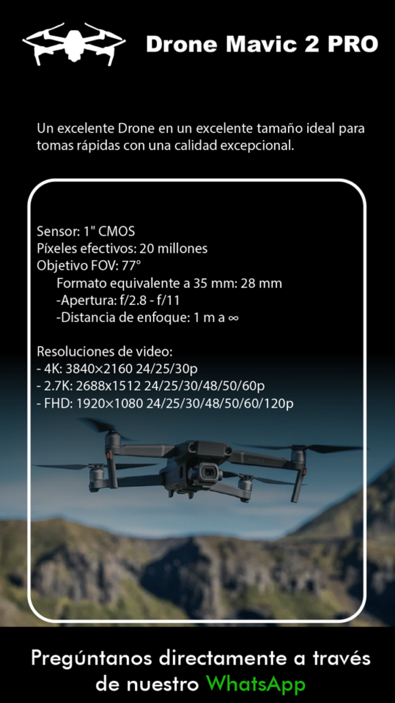 Drone Mavic 2 PRO